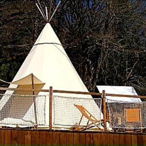 فندق Le Tipi A Marie, Deconnectez- Vous !!! Cambounes المظهر الخارجي الصورة
