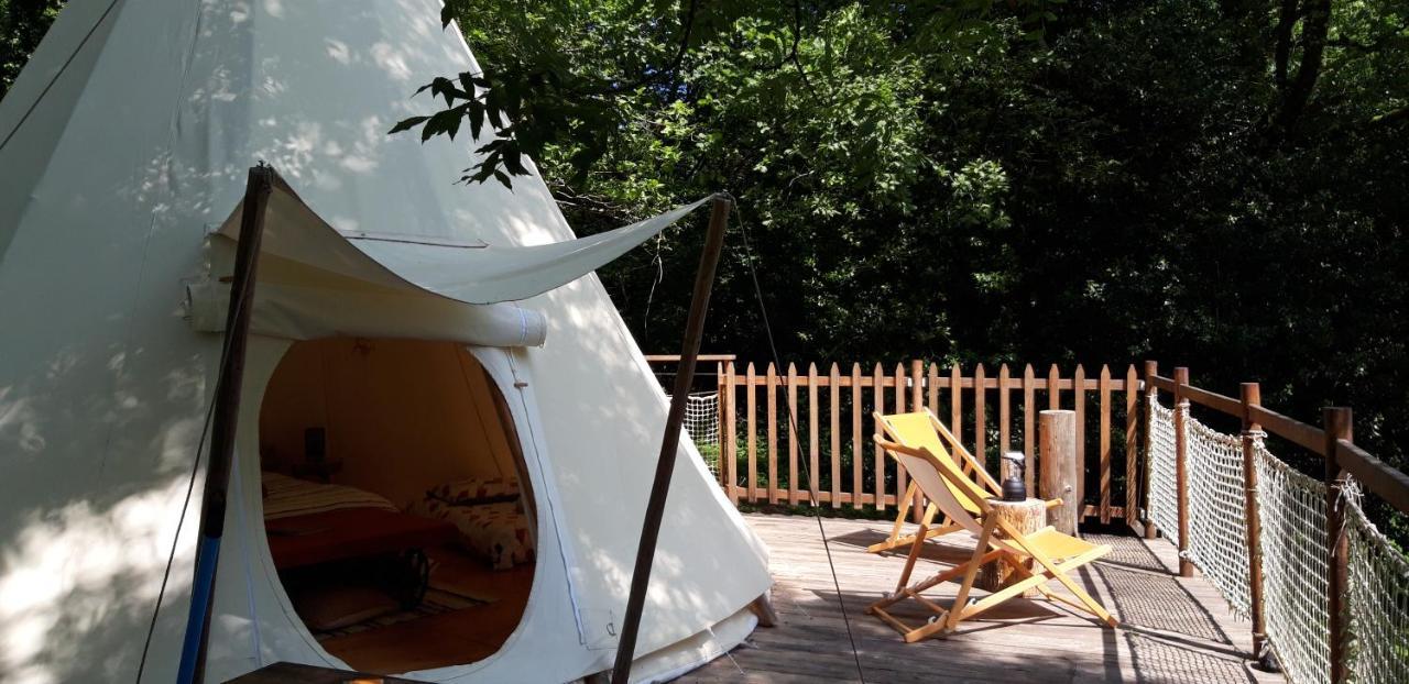 فندق Le Tipi A Marie, Deconnectez- Vous !!! Cambounes المظهر الخارجي الصورة